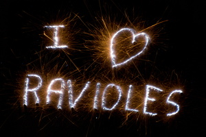 I love ravioles