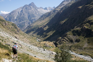 Vallée accès lac des Bèches