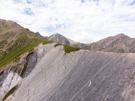 Crête du col de la Coche de Lanchâtra